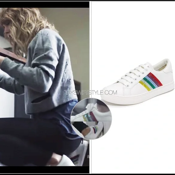 Marc Jacobs Empire Strass Lace Up Sneakers - Picture 2 of 14